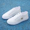 Fashion Large Size Canvas Shoes Women'S New Sports Style Harajuku Lace-Up Round Head Casual Sports Shoes