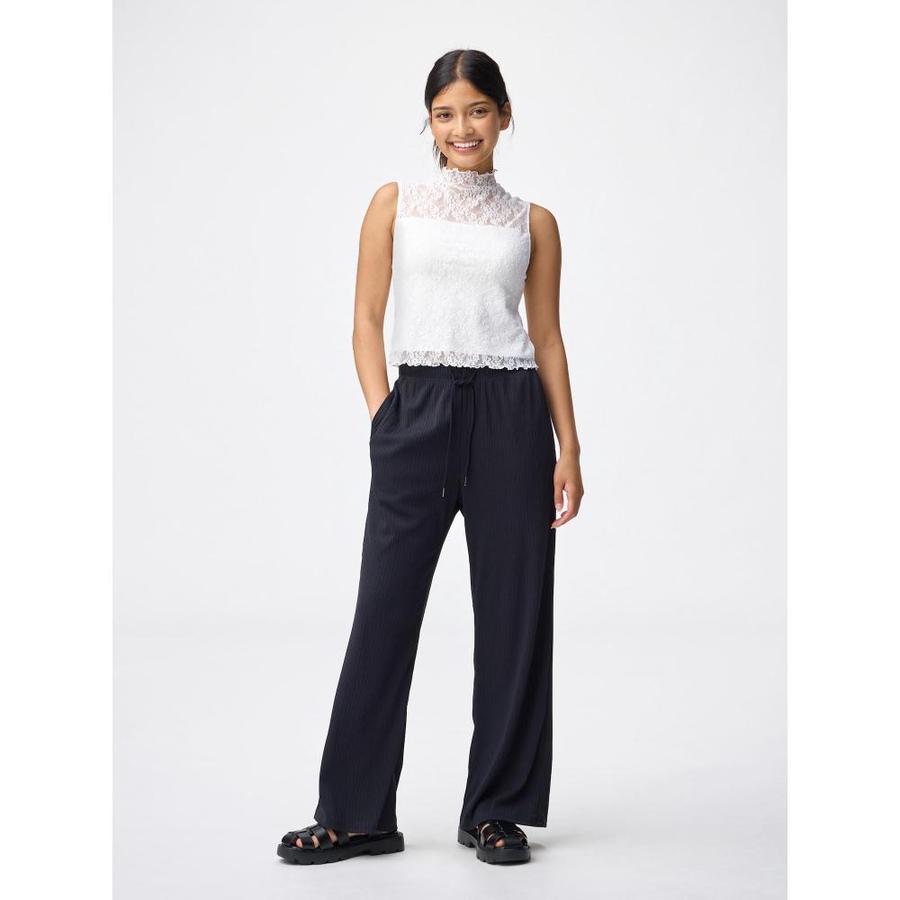 Gu By Uniqlo Bra Feel Cropped Lace T  Sleeveless 