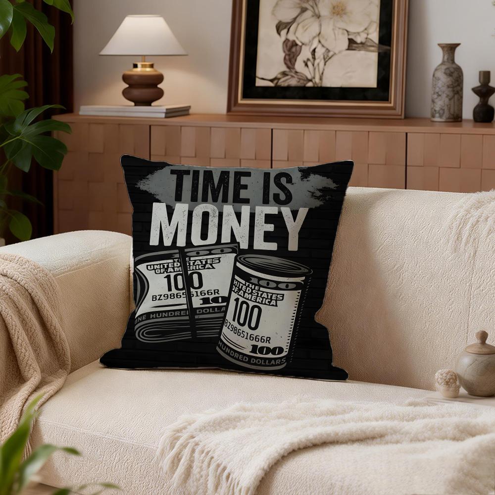 Comedy Time is Money Cushion Cover Cushion Cover Set 4Pcs 50x50 45x45 40x40 Pillowcase Decorative Sofa Home Decor