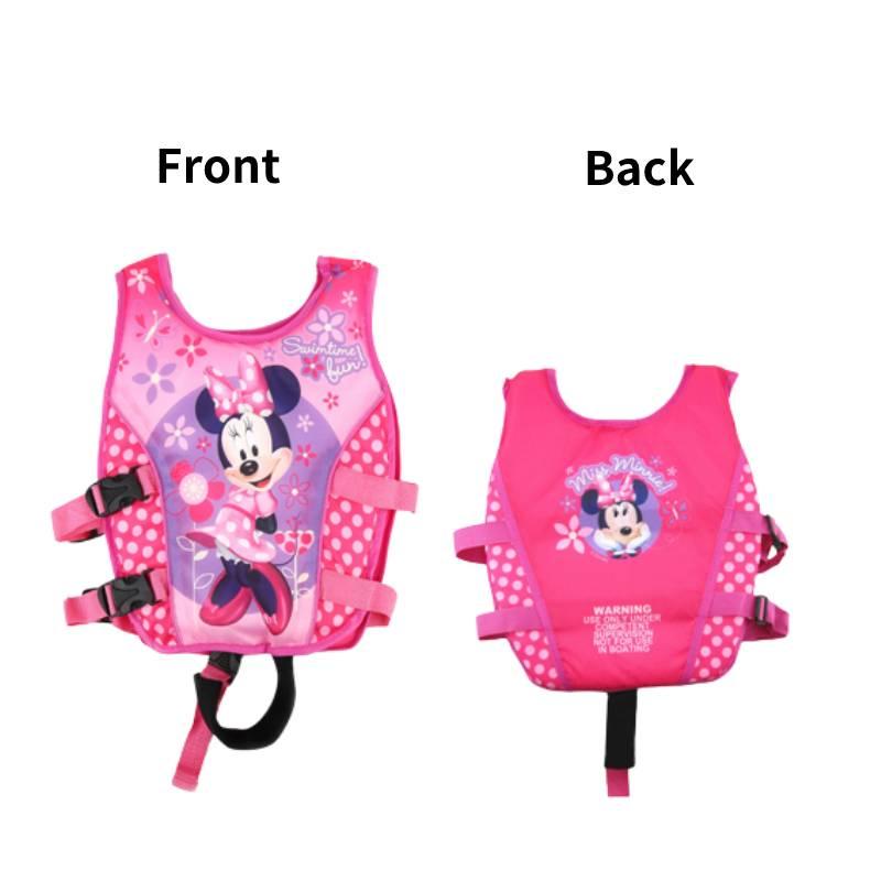 Kids' Muscle Float Vest For Water Activities Cartoon Print Polyester Fabric