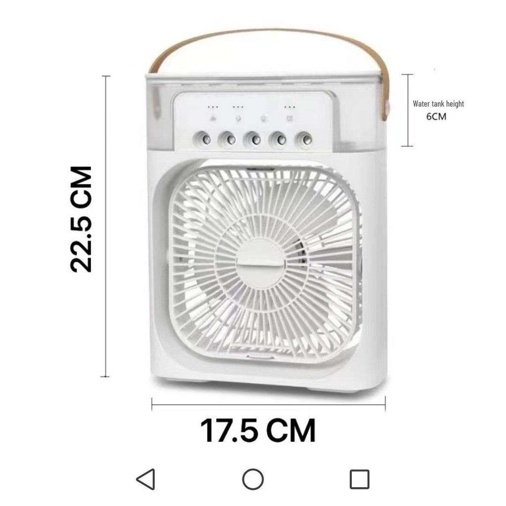 Powerful Desktop Air Cooler: Rapid Cooling Fan for Home, Dorm & Office