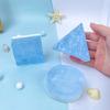 Transparent Ocean Mousse Squeeze Toy Squishy Square Fidget Toys Super Soft Circle Antistress Pinch Decompression Sensory Toy