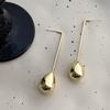 Fashionable Ear Studs Water Drop Earrings Formal Ear Jewelry Alloy Texture Comfortable Earrings Perfect for All Day Wear