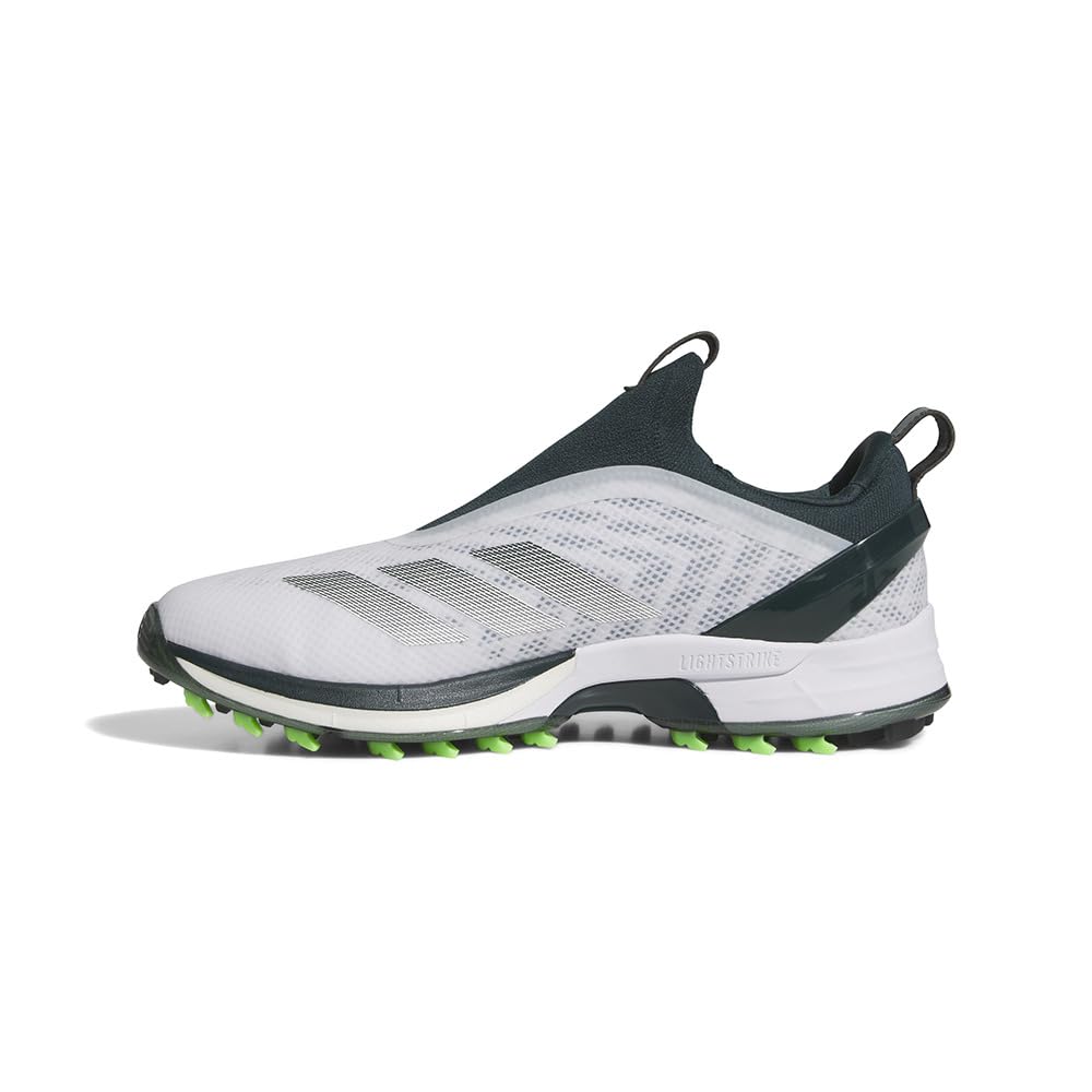 Adidas Golf Adizero Zed Z 25 Boa Golf Size Cm Men's Shoes, White/Aurora Ivy/Lime Burst, 24.5