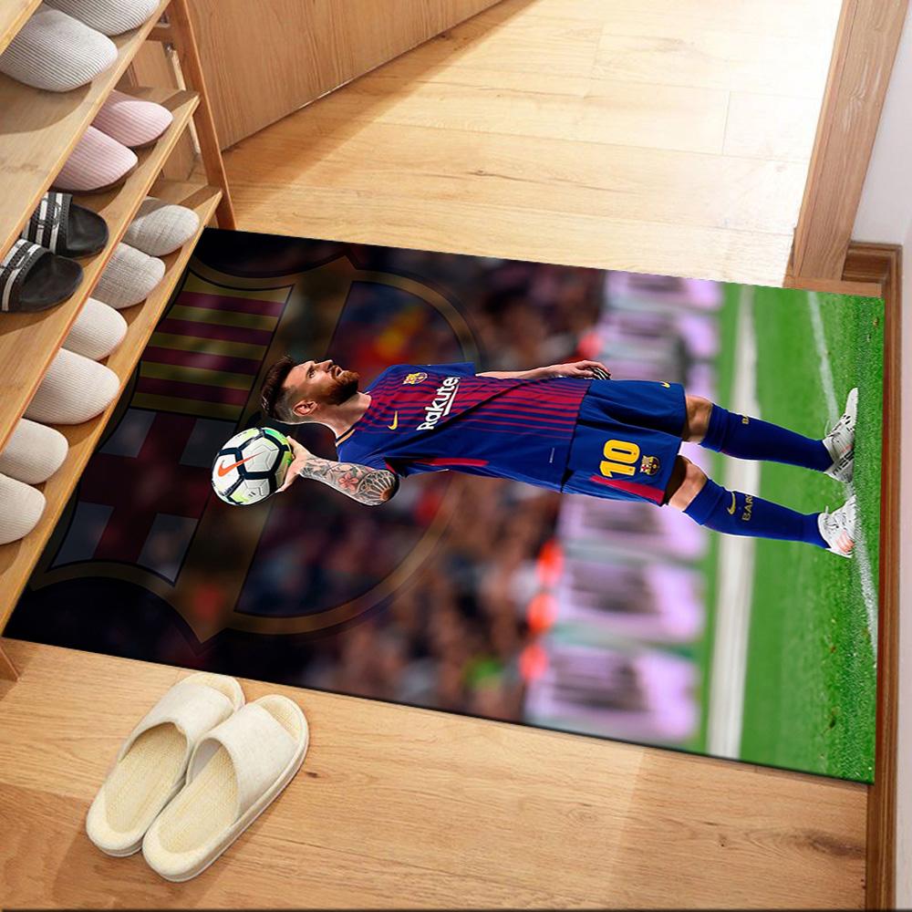 Messi 37 Carpet Perfect for Outdoor Balcony Playrooms Kitchen Antislip Carpet Anime Office Decor Perfect Gift for Valentine's Wedding Birthday