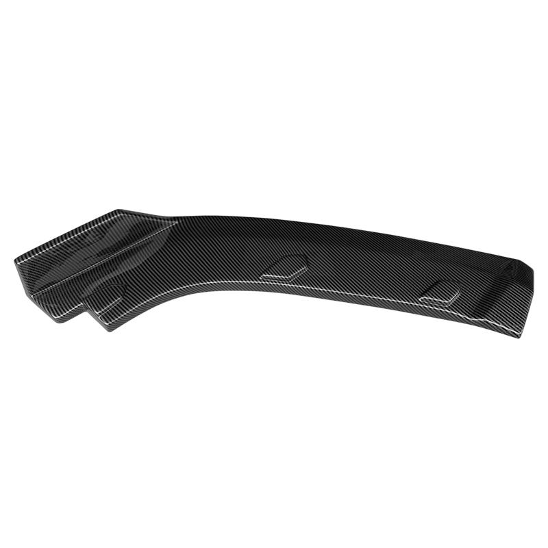 BKPTT1 Car High Quality Accessories For Cadillac CT6 2016-2018 Front Bumper Lip Body Kit Chin Spoiler Diffuser Guard Carbon Fiber ABS