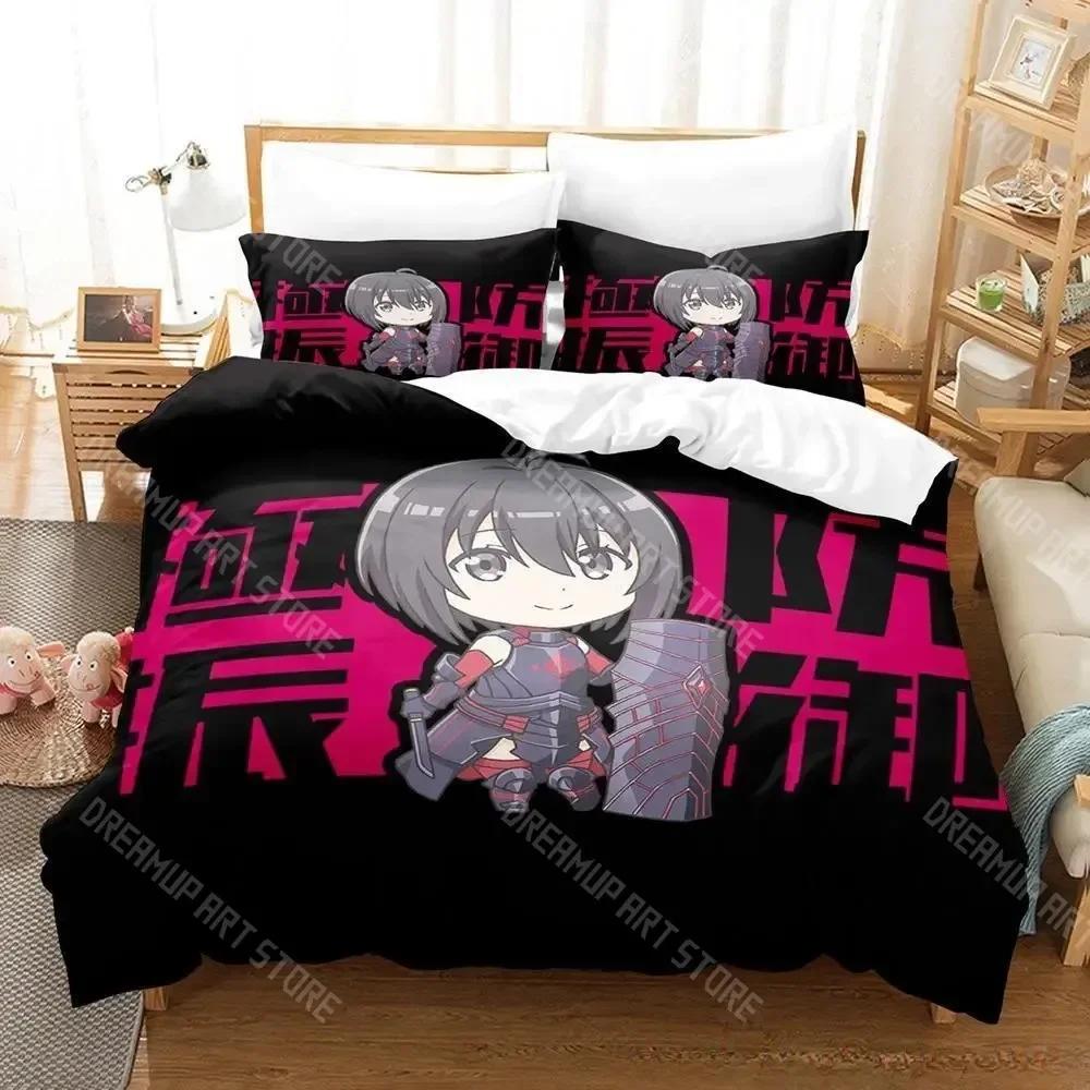 3D Print BOFURI I Don’t Want to Get Hurt, so I’ll Max Out My Defense Anime Bedding Set Single Twin Full Queen King Size Bed Set