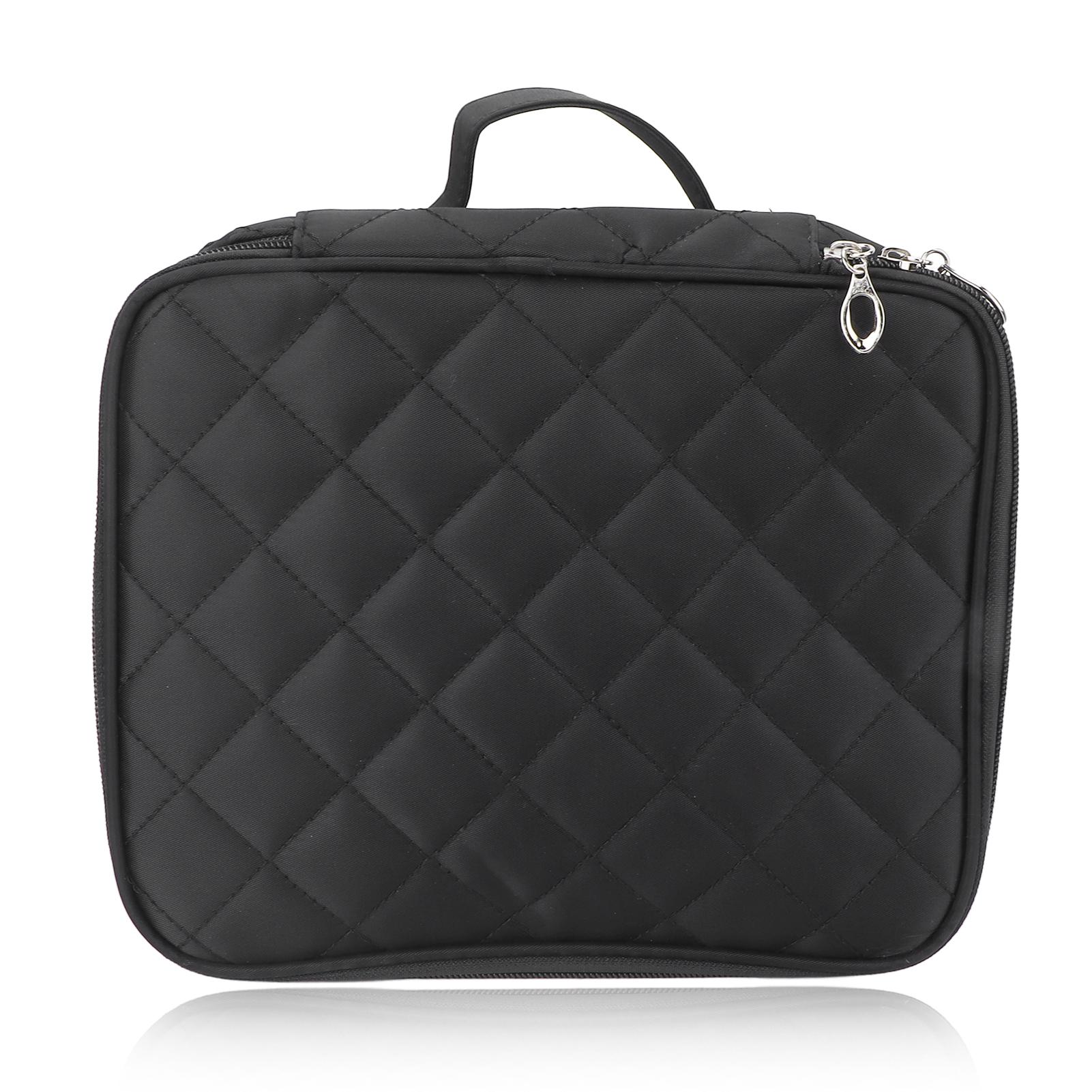 

Travel Cosmetic Case Storage Bag Double Layer Waterproof Large Capacity Make Up Toiletry Bags