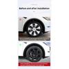 4PCS Wheel Caps for Tesla Model Y 2018-2024 Automobile Replacement 19 Inch Hubcap Performance Hub Cap Full Rim Cover Accessories