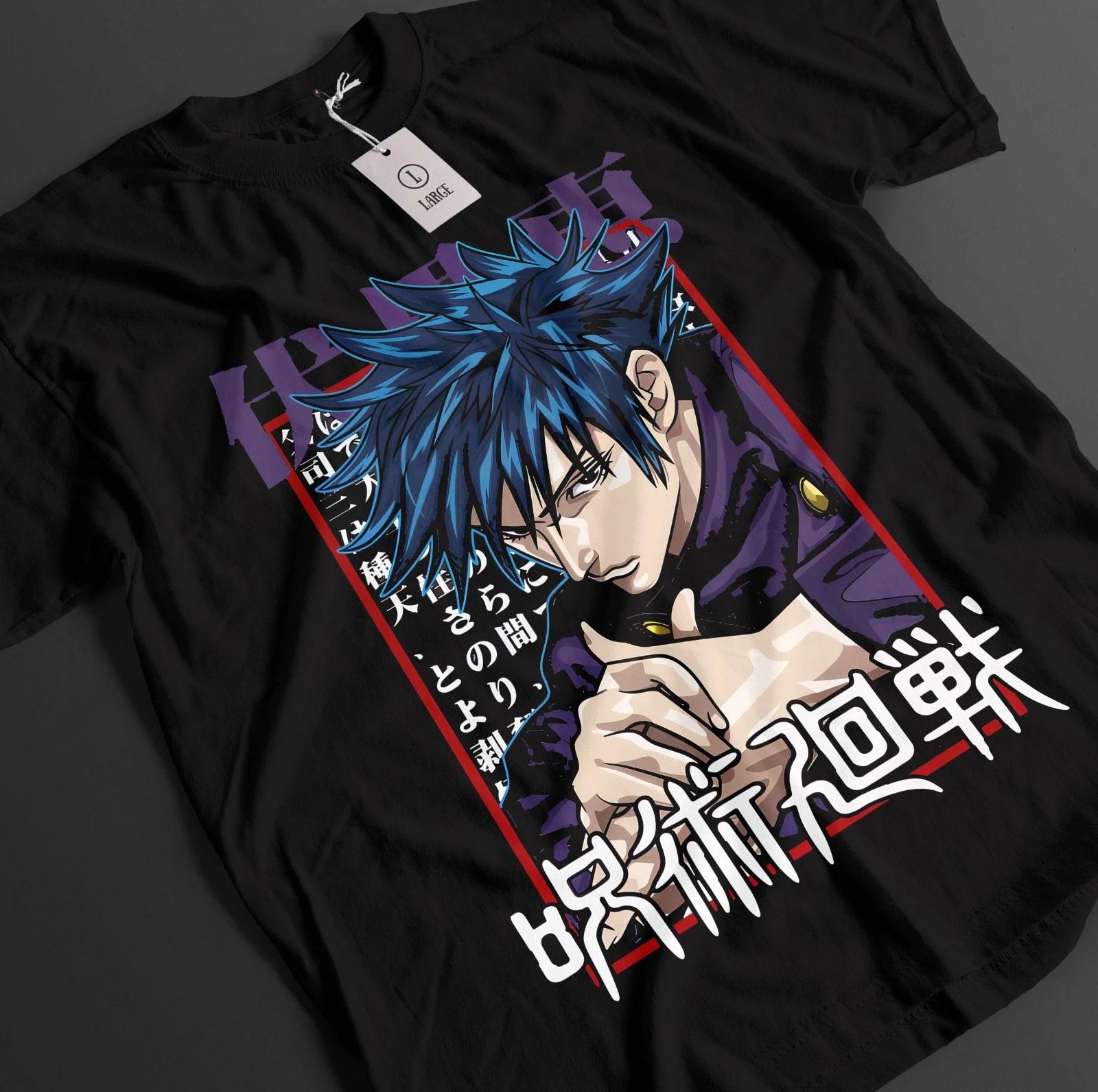 Рубашка дзюдзюцу кайсен, футболка Megumi Fushiguro, топ Gojo Toji JJK, аниме Mahoraga 3XL