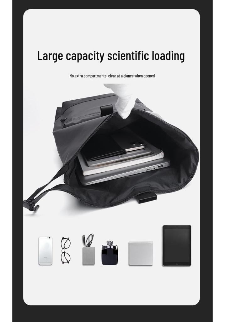 Trendy Waterproof Double Shoulder Backpack - Fashionable, Versatile, Large Capacity for Laptops