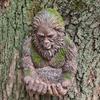 Bigfoot Treant Resin Bird Feeder for Outdoor Courtyard