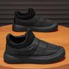 Winter Men Snow Boots Velvet Warm Fur Integrated Cotton Shoes For Men Casual Thick-Soled Heightening High-Top Boots Botas Hombre