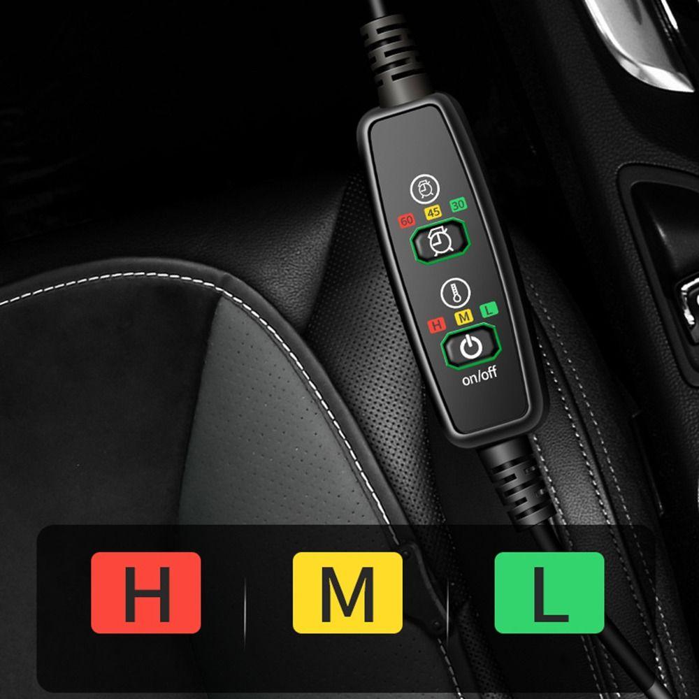 Rapid Heating Car Seat Heating Cushion 3-level Auto Seat Warmer Winter Chair Cushion  Automobile