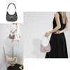 Trendy Korean Style Pu Underarm Bag For Women With Elegant Casual Look For Daily Use