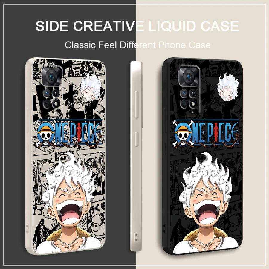 O-Ones Pieces Luffy Case for Xiaomi Redmi Note 15 Pro Plus 14 12 Note 14 13 9S 10 Lite 11 9 8 11S 12S Phone Cover