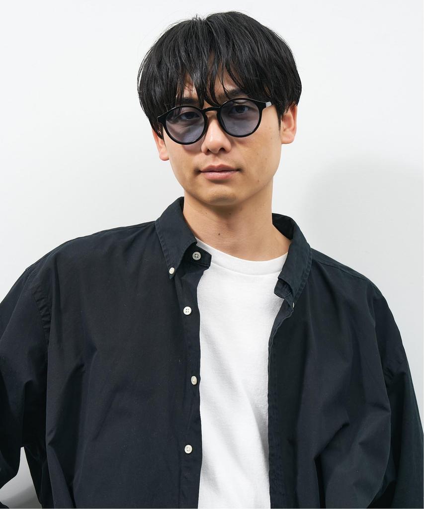 Boston type sunglasses Lightweight UV protection UV cut Unisex Unisex Stylish Driving Drive Sports [Zoff] [WEB exclusive] (black 3) Men's Women's