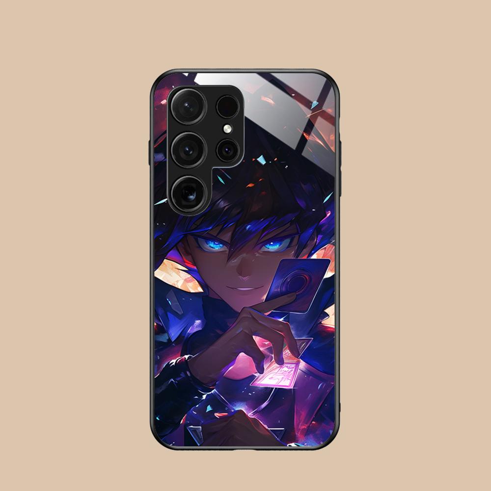 

Yugioh Seto Kaiba Phone Case for Samsung Galaxy S26 S25 S24 S23 S22 S21 S20 Note20 Plus FE Ultra Glass Protective Cover Galaxy S23