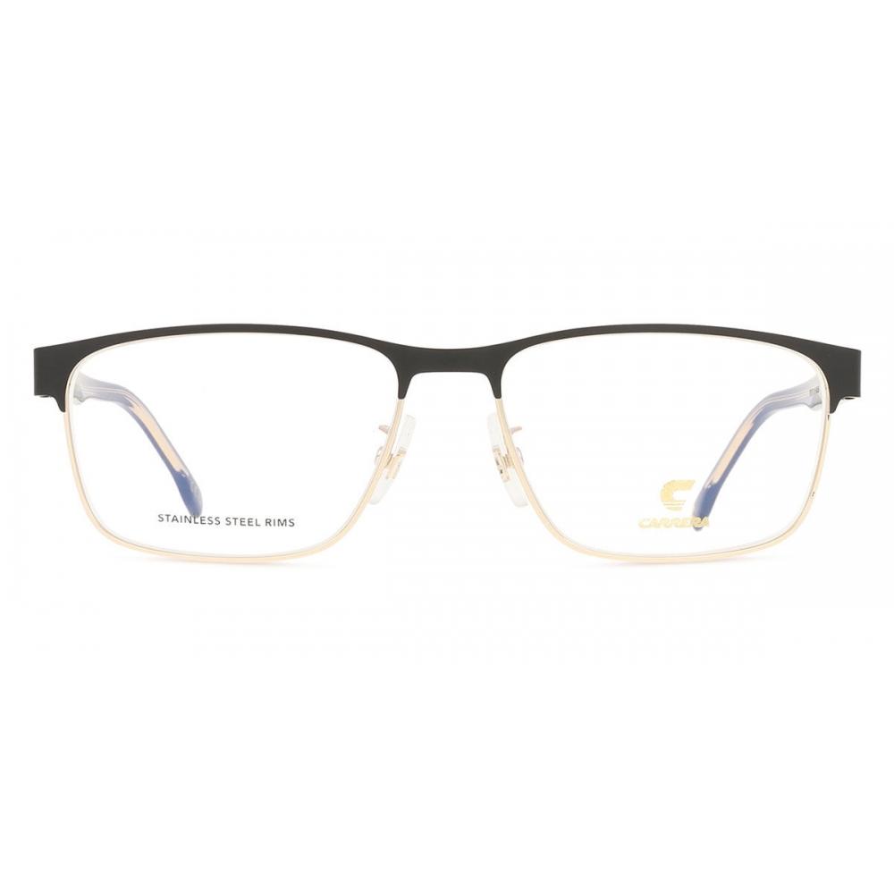 

Carrera Asian Fit Men EyeGlasses I46 2y Flex 06 G Matte Black On Gold/57-16-145