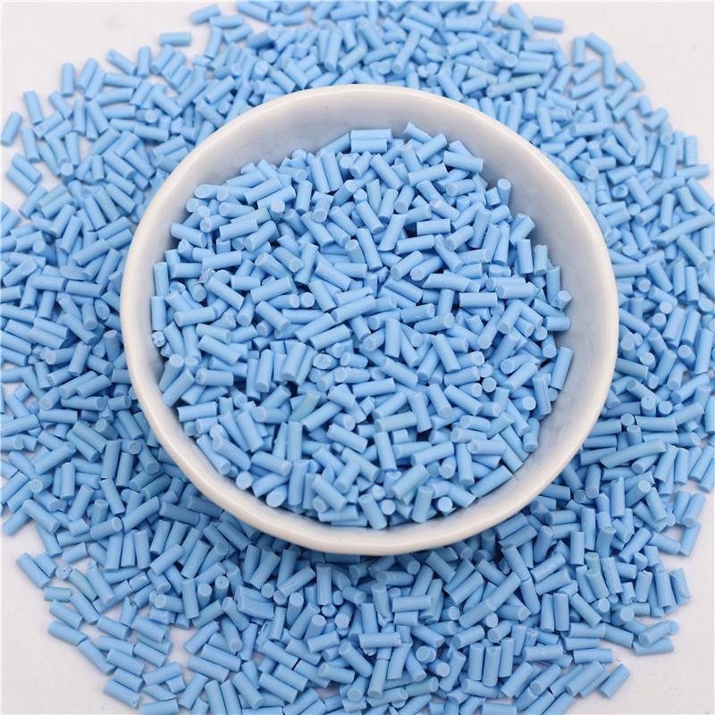 50g/lot Mix Colourful Cylindrical Strip Candy Polymer Clay Slices Sprinkles for DIY Nail Arts Kids  And Slime Filling