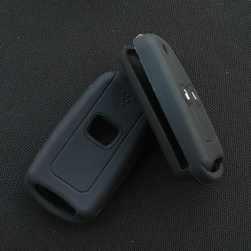 Silikon Fernbedienung Auto Schlüsselanhänger Hülle Abdeckung Schutz für Honda Accord Civic IX CRV Odyssey FIT CITY 2 Tasten Klappschlüssel