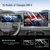 Tempered Glass Screen Protector for 25 Changan UNIZ Models - Central Control Navigation Film Interior Accessory 2025