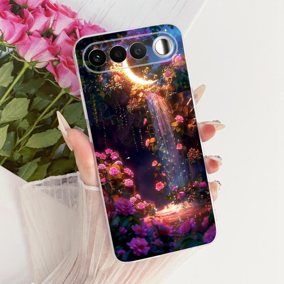 For Realme 16 5G Case RMX5171 Cute Cat Fashion Painted Cover Soft Silicone Protective Shell For Realme 16 Realme16 5G Phone Case