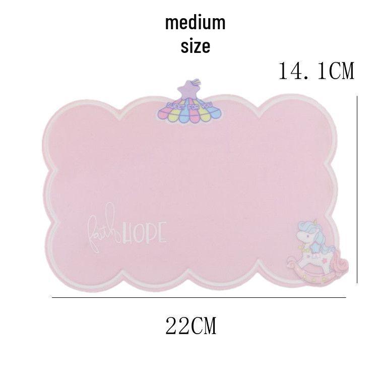 Fresh Flower Cartoon Anti-slip Car Mat – Phone Holder & Perfume Organizer for Console