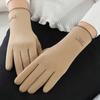 1 Pair Winter Women Full Finger Gloves Touch Screen Warm