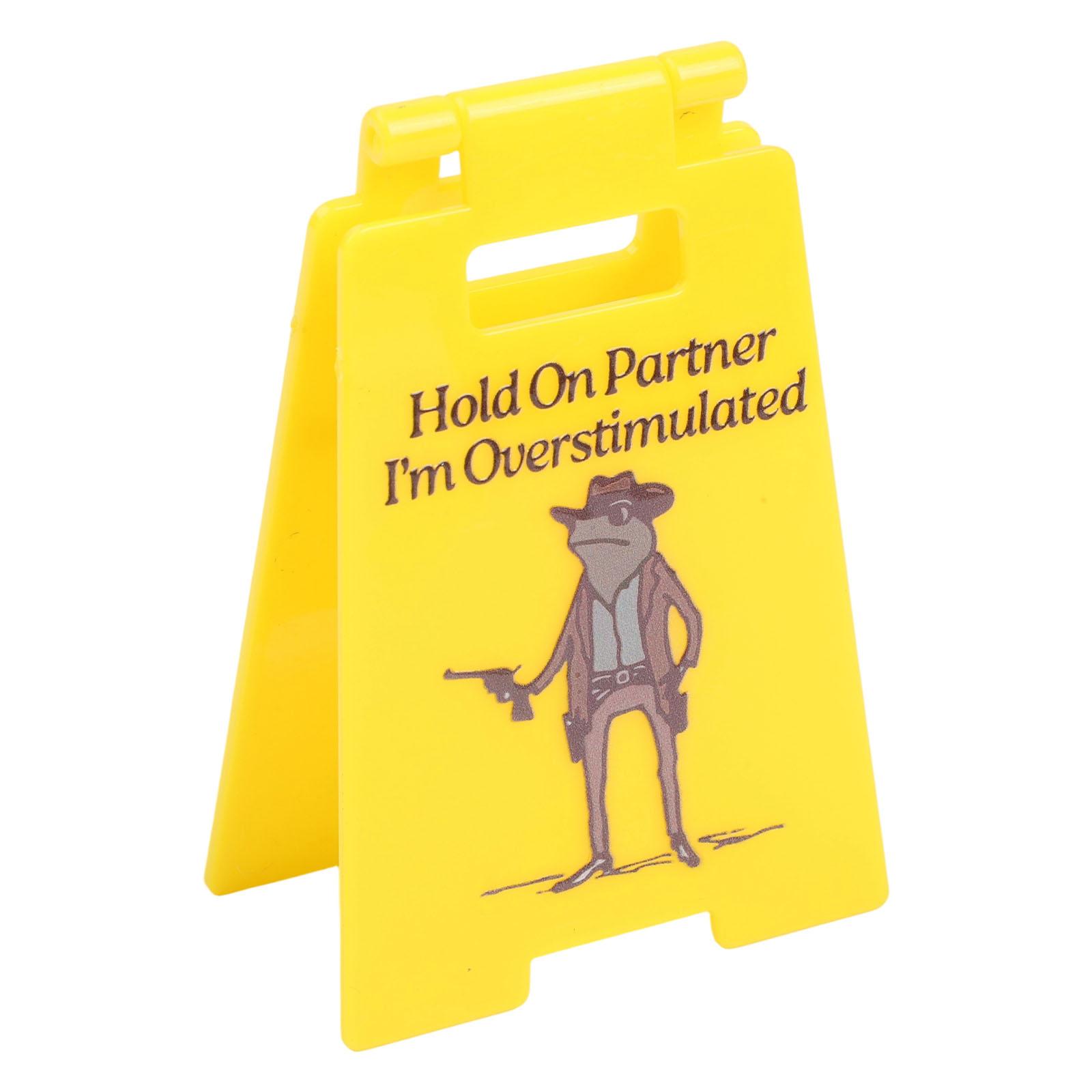 

Charming Workspace Accessory Humorous Desk Sign Novelty Sign Office Decor S