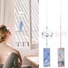 Iplusmile Glass Wind Chime, Summer Decoration, Cute Whale Design, Edo Wind Chime, A Summer Feature, Cooling, For Indoor and Outdoor Use