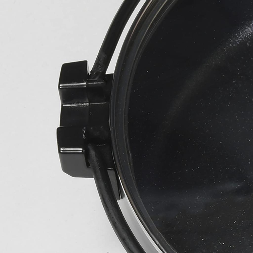 Bestco IH Sukiyaki Pot with Glass Lid, 26cm, Diamond Coated, NQ-0063, Bistro Festa