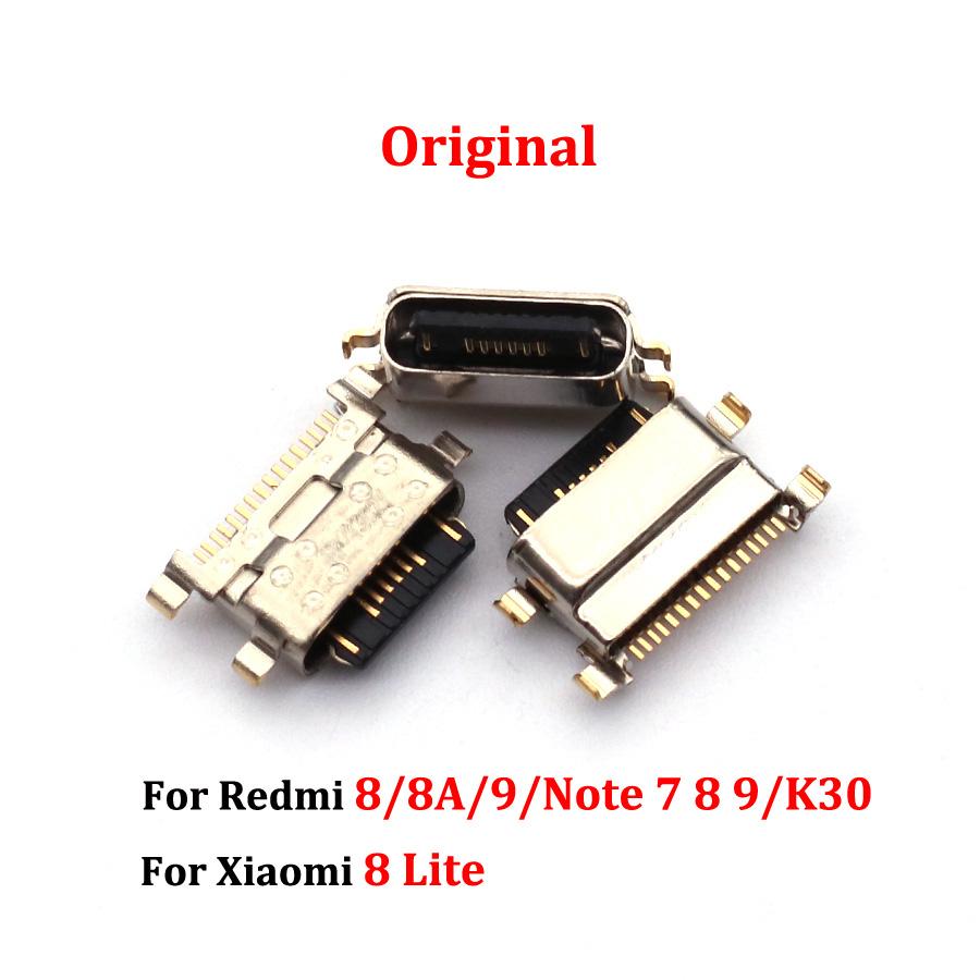 10PCS USB Charger Port Dock Socket For Xiaomi Redmi 8 8A 9 9A 10A 10X 10C 12C Note 11 10 9S 9 8 7 Pro Charging Connector