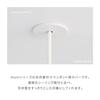 BeatSonic OnlyOne muni Ceiling Mount Pendant Light Cover, Matte White, with Cord Stopper, for Flat Mount Pendant Lights, Matte White (MAC01)