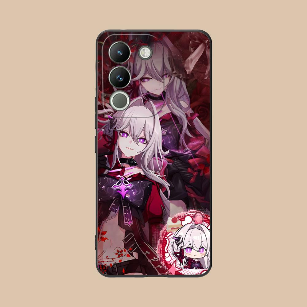 HSR Thelema Matte TPU Mobile Phone Case for VIVO V60 V50 V40 V30 V29 V27 V25 V23 Pro Lite 5G Colorful Printing Cover