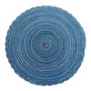 Nordic Round Cotton Yarn Placemat Lace Heat-Resistant Coaster for Daily Use