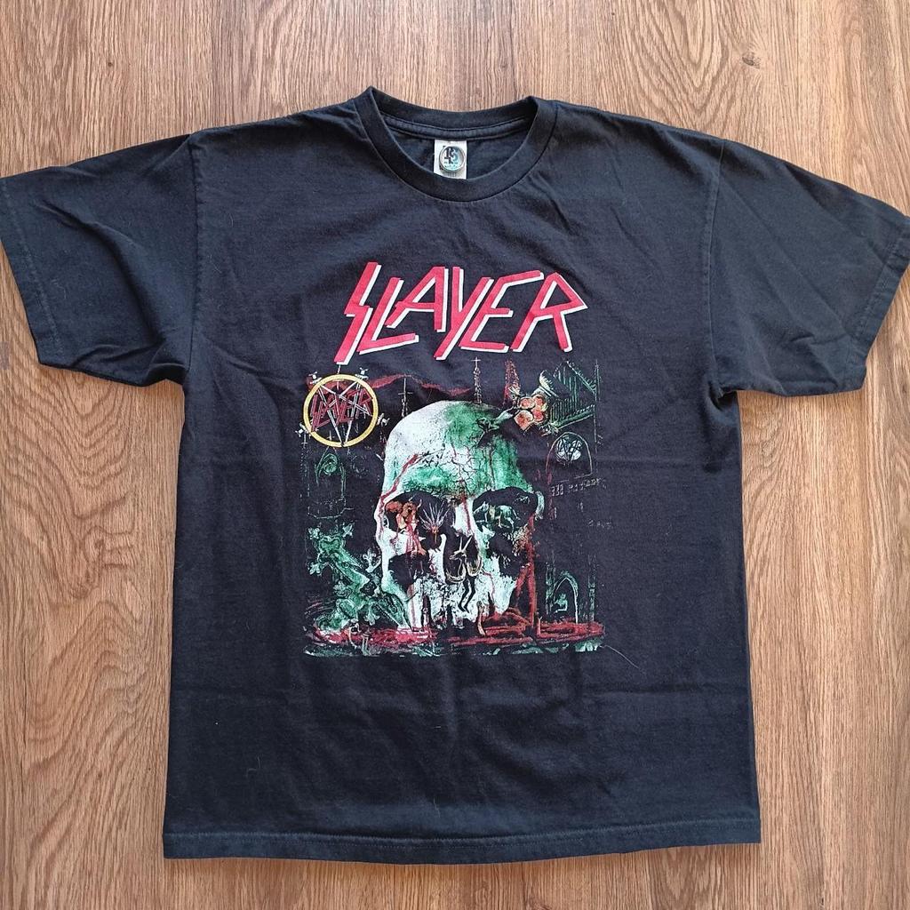 Vintage Slayer Black Short Sleeve Unisex T shirt All Size S-5XL AHN01951 Unisex T-Shirt