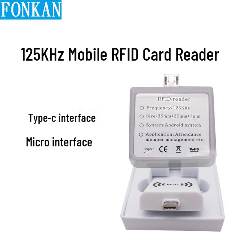 UHF RFID Android Card Reader with Long-Distance Tag Scanning and Recognition