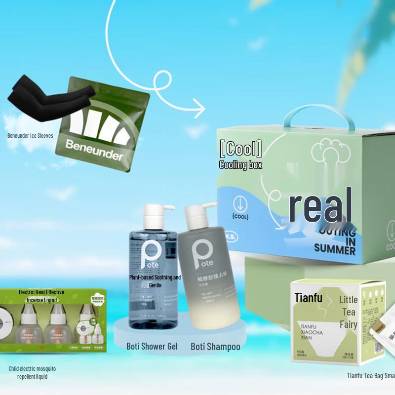 Освежающий летний охлаждающий набор