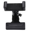 Black Guitar Phone Holder Clamp Design Clip Phone Holder Convenient Guitar Clip Mount  For Viewing