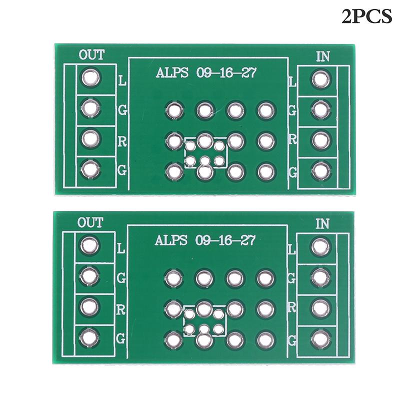 2 Pezzi Scheda PCB Potenziometro Per Amplificatore Scheda PCB Per Tipo Alps 09 Tipo 16 Tipo 27