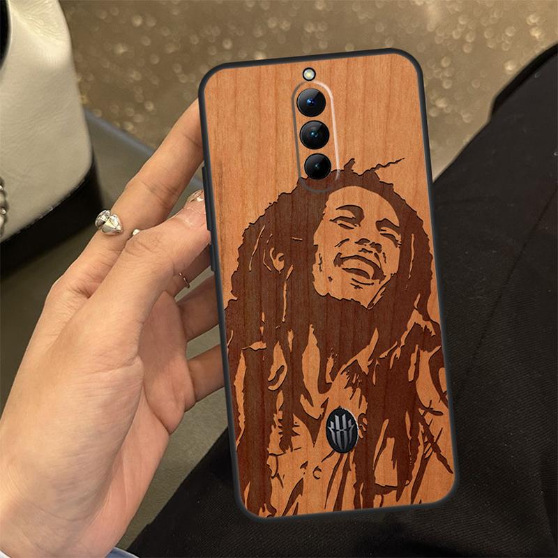 Dřevěný kryt na telefon Buddha Ježíš Guadalupe pro Nubia Red Magic 8 8S Pro Plus 6S 7S 6 7 Pro 6R 5G 5S Zadní kryt Shell