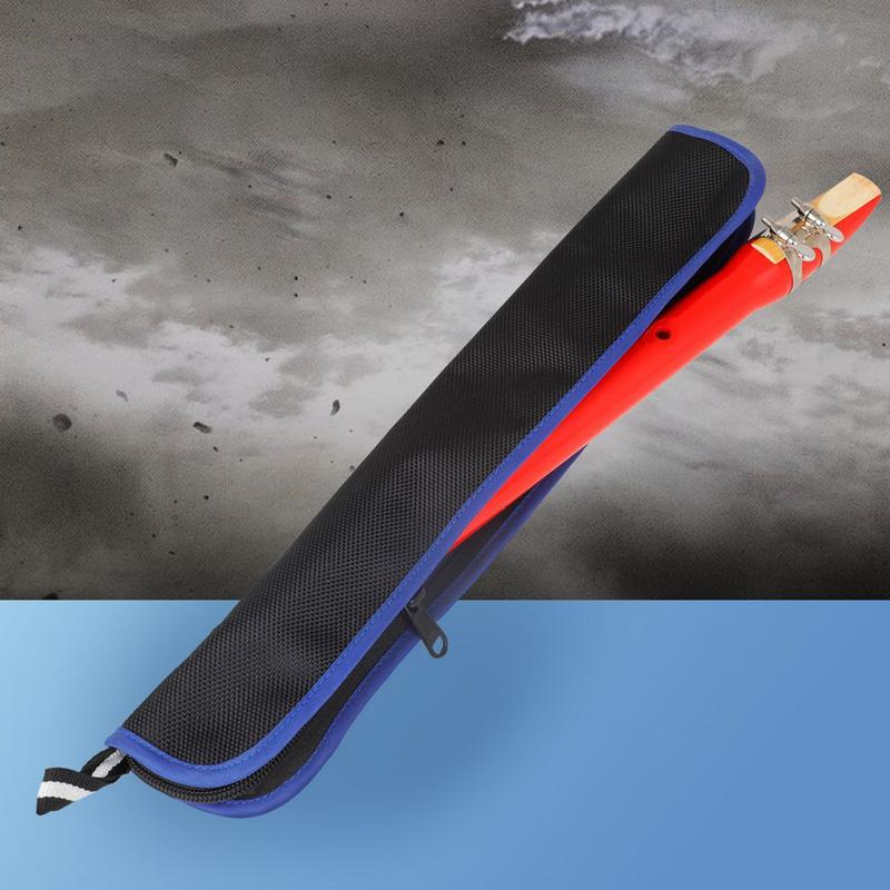 Storage Bag For Recorder Oxford Cloth Storage Bag For Saxophone Portable Waterproof Zipper Case For Wind Instrument Recorder