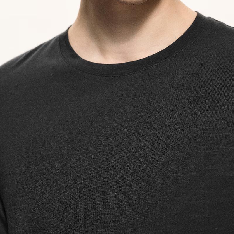 CROQUIS Men's Slim Fit Round Neck Short-Sleeve T-Shirt