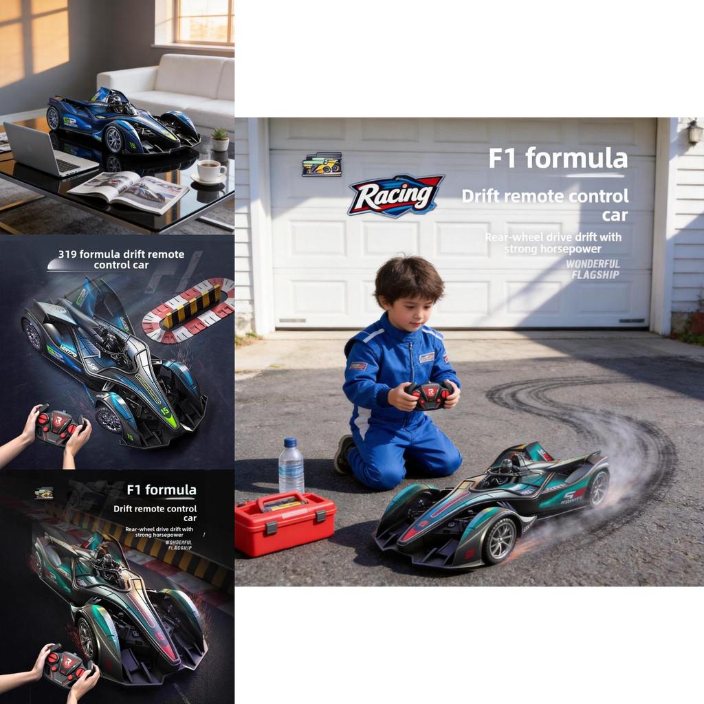 Rc Racing Car With Remote Control For Kids Boys And Girls