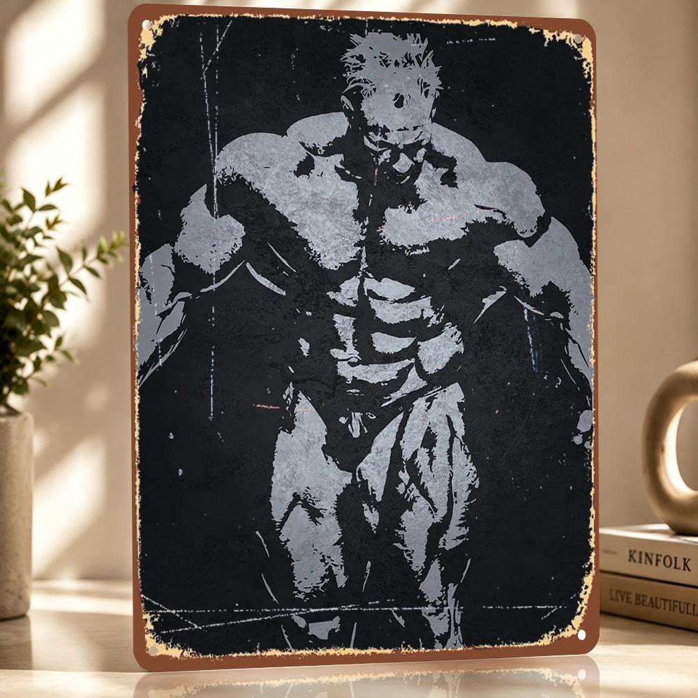 Jay Cutler Iconic D Printed Texture Poster Personalized Wall Art Retro Metal Tin Signs for Decoration Room Accessories Bedroom