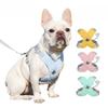 X‑Shape Dog Harness Leash Set Reflective Pet Vest Harness Anti‑Escape Breathable Walking Lead Rope for Small Medium Dogs