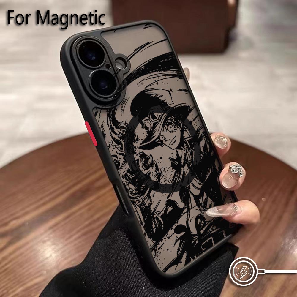 

Anime Ones Pieces Luffys Zoros Phone Case For Samsung Galaxy S25 S24 S23 S22 S21 S20 FE Plus Ultra 5G Matte Magnetic Samsung S20 FE