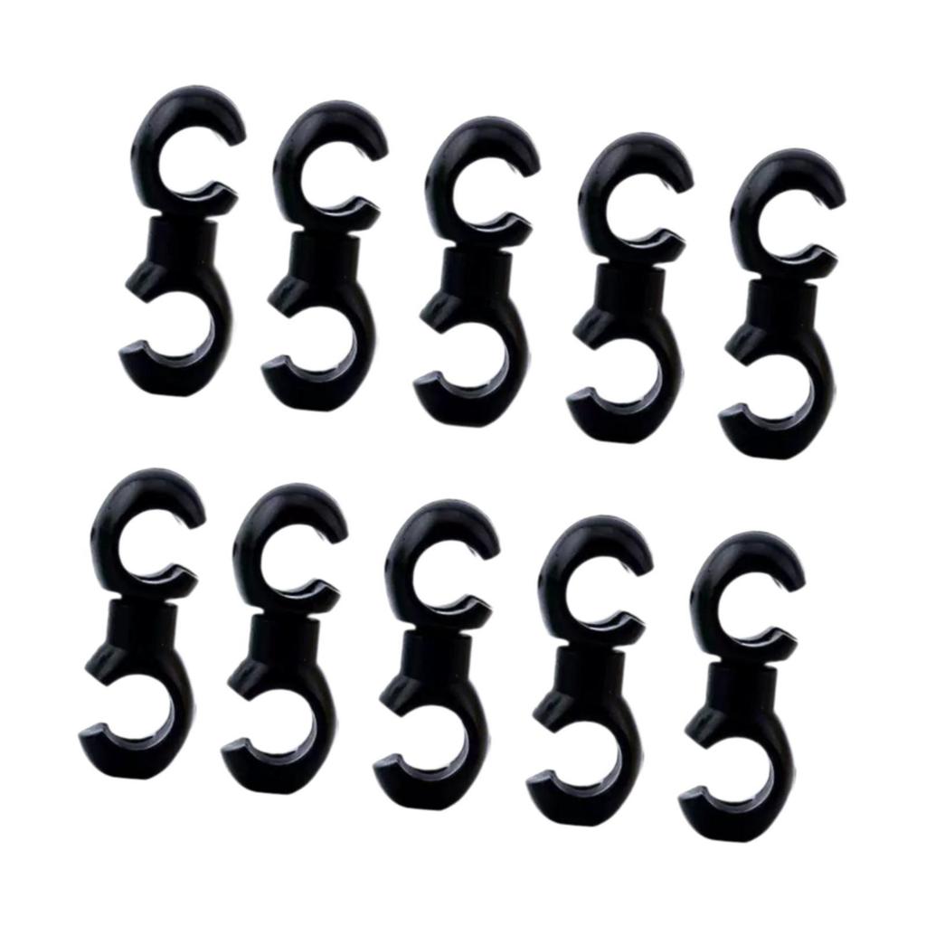 10 Cable Clamps, Professional Brake Easy to Install And Portable, for Mountain Bikes.