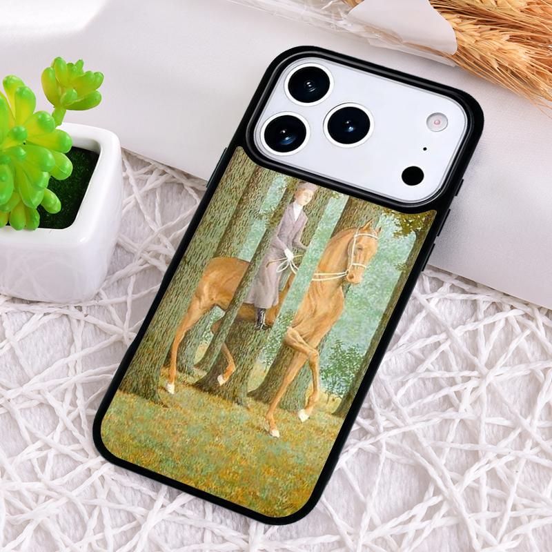 Rene Magritte Shockproof Phone Case for iPhone 17 Air 16e 15 11 12 14 13 Pro Max Cover Coque